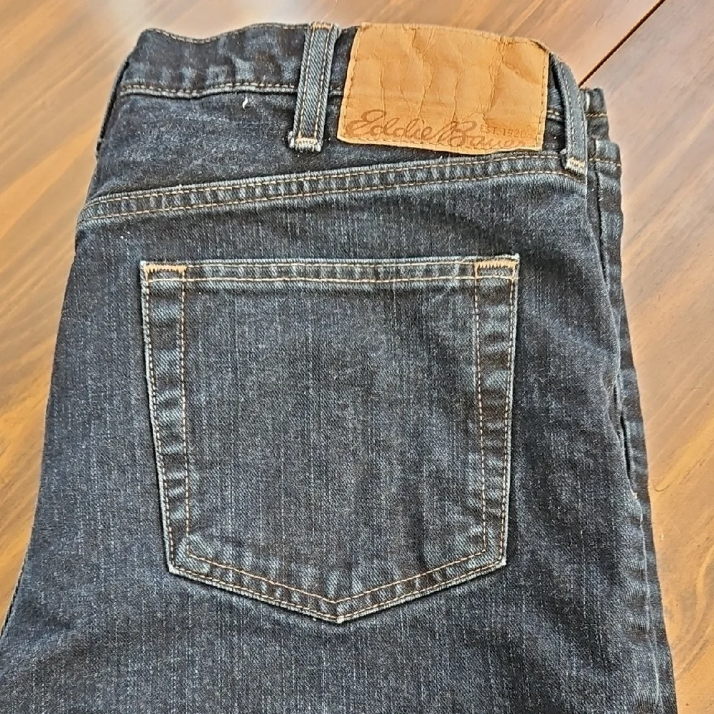 Eddie Bauer Dark Indigo Relaxed Jeans